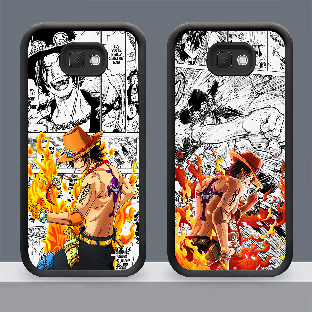 N-37 One Piece Ace Soft Casing สําหรับ Samsung J6 J7 J2 J4 Prime Plus Pro