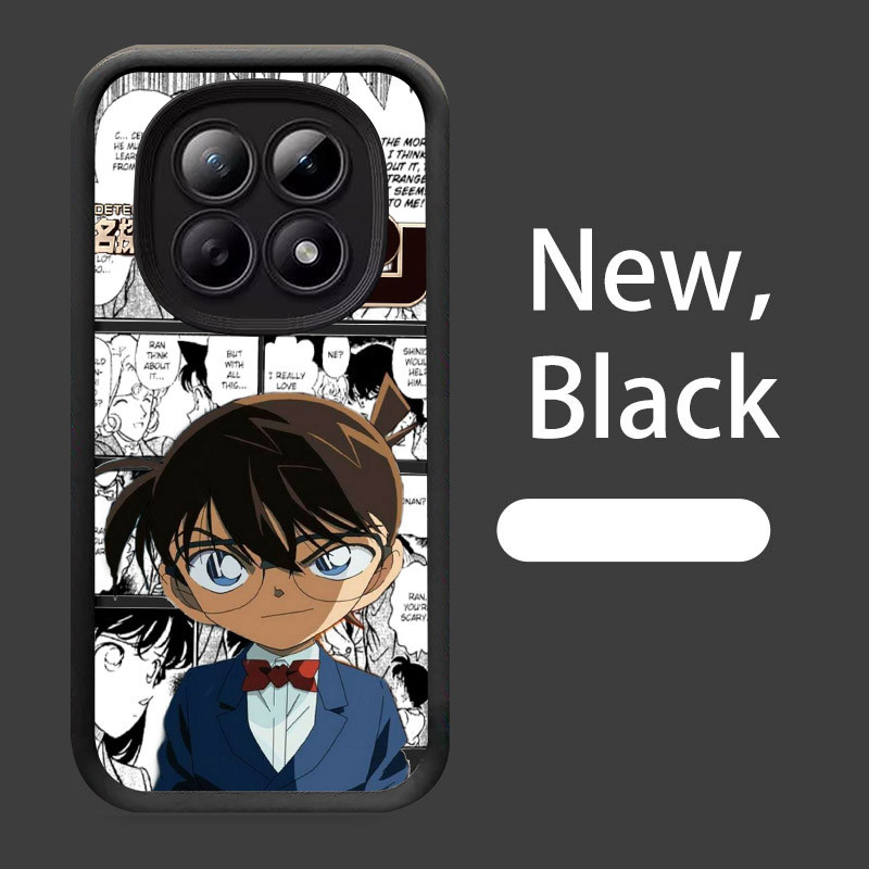 เคสสําหรับ Xiaomi Redmi Note 14 15 Pro 5G 4G POCO M8 W-6 Detective Conan