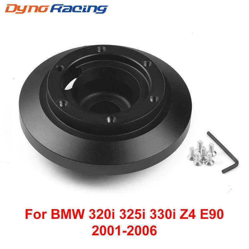 E46H อลูมิเนียมพวงมาลัยสั้น Hub Adapter Quick Release Boss Kit สําหรับ BMW Z4 Z4M E85 2001-2006 Auto