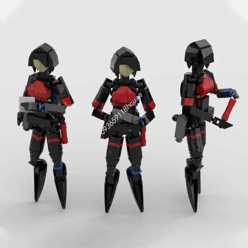 C 135Pcs MOC Lstr-512 Signalis Building Bloc Adult Collector Children's Model Construction DIY Asse