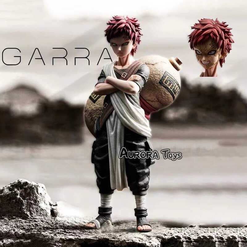 C 20Cm/7.87In NARUTO Fig Gaara Figure Anime Figure GK PVC Action Figure Statue Model Collectible To