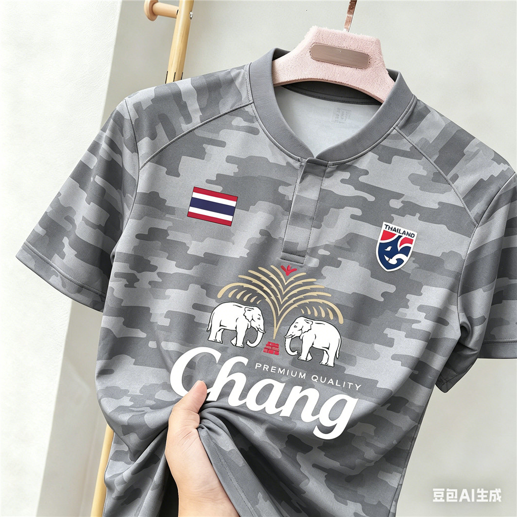 เสื้อโปโลแขนสั้นทีมชาติไทย สำหรับแฟนฟุตบอล