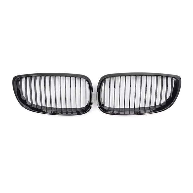 ล่าสุด modelFor 3 Series E92 E93 Coupe M3 2008-2010 2x รถ ABS Grille ด้านหน้า Kidney Grill Single Li