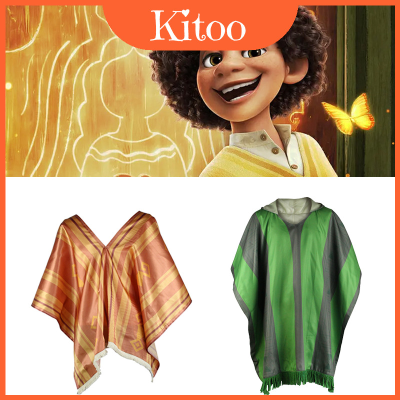 Fantastic Encanto Camilo Bruno Cape Cloak เหมาะสําหรับงานปาร์ตี้เครื่องแต่งกาย!