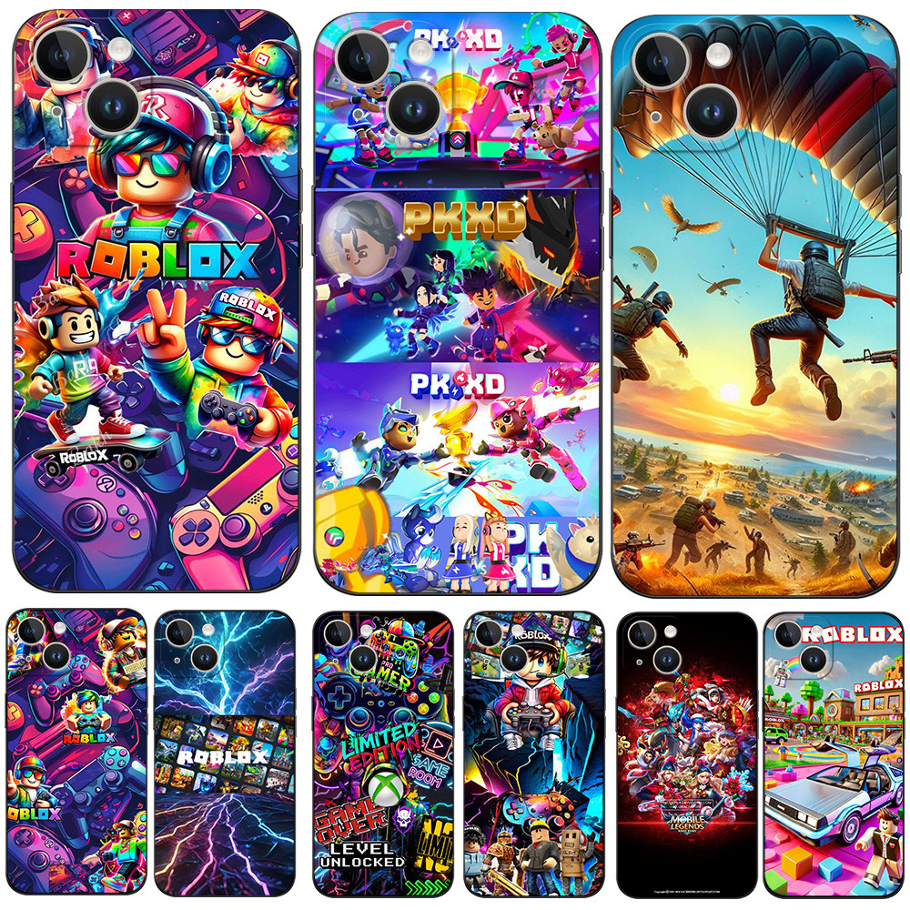 สําหรับiPhone 14 สําหรับiPhone 14 Plusโทรศัพท์ฝาหลังซิลิโคนอ่อนนุ่มป้องกันสีดําTpuกรณีพระเจ้าF1 doll
