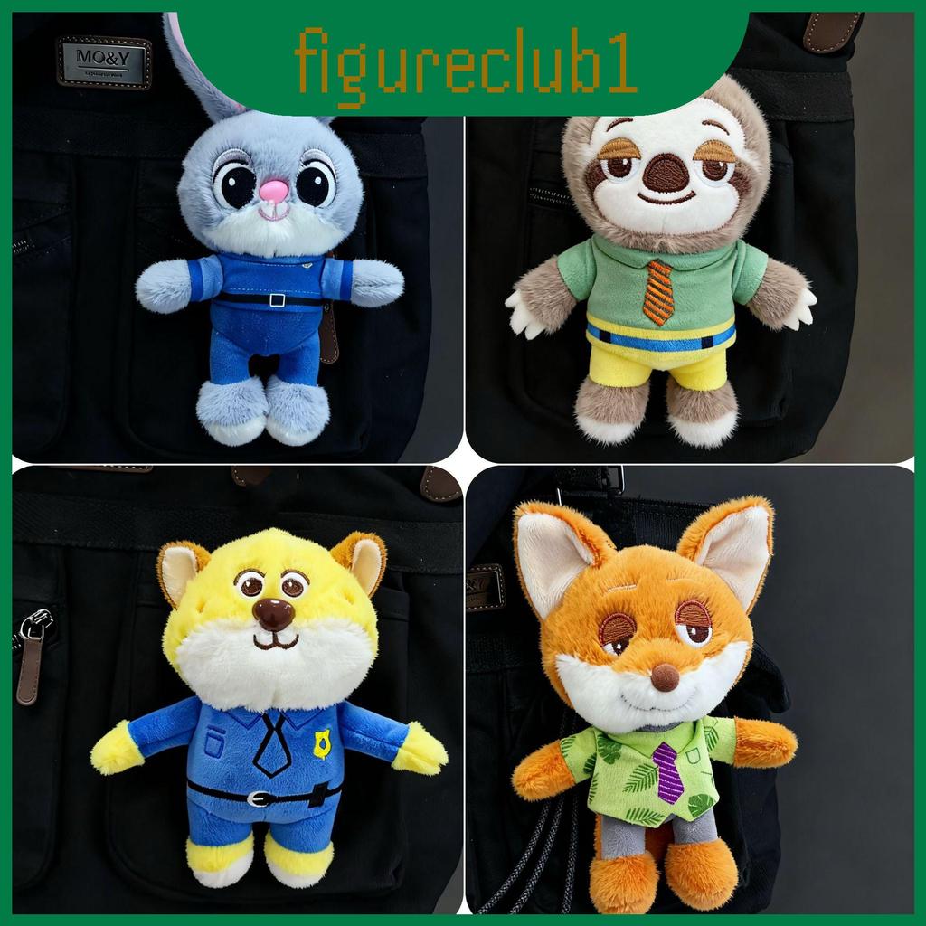 Nick Judy Sloth และ Sloth และ Benjamin พวงกุญแจตุ๊กตาสําหรับตกแต่งกระเป๋า