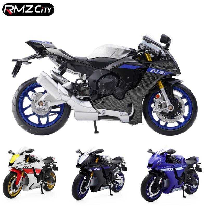 C 1/12 YAMAHA Yzf-R1m 2022 Toy Motorcycle Model RMZ City Diecast Racing Sport Motorbike Miniature C