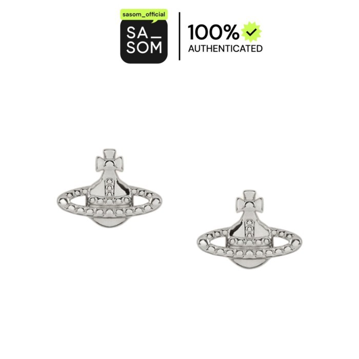 Vivienne Westwood Farah Earrings Platinum | ของแท้ ตรวจสอบโดย SASOM