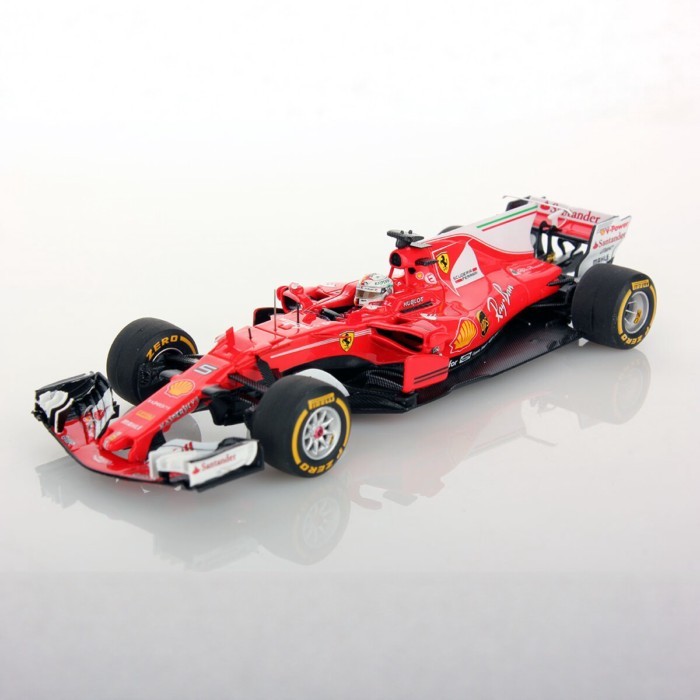 สต็อกพร้อม สต็อกพร้อม 1: 43 LookSmart LookSmart Car รุ่น F1 Ferrari 2017 Wittell SF70-H