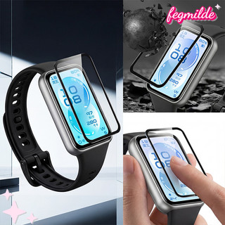 แก้วนิรภัย 9D / ฟิล์มอ่อน for Smartwatch Huawei Band 11/11 Pro /10 9 8 7 NFC อุปกรณ์ป้องกันหน้าจอเปลี่ยน