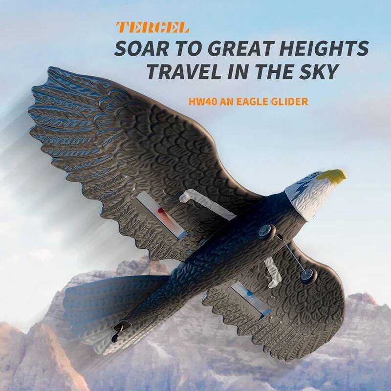 C RC Plane 2.4G 420Mm Wingspan Eagle Airplane EPP Foam Aircraft Glider Remote Control Plane Glider