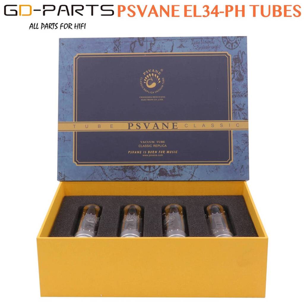 PSVANE EL34PH สูญญากาศ Electron หลอดเปลี่ยน EL34 6CA7 KT77 6P3P Vintage Hifi Audio Tube AMP DIY จับค