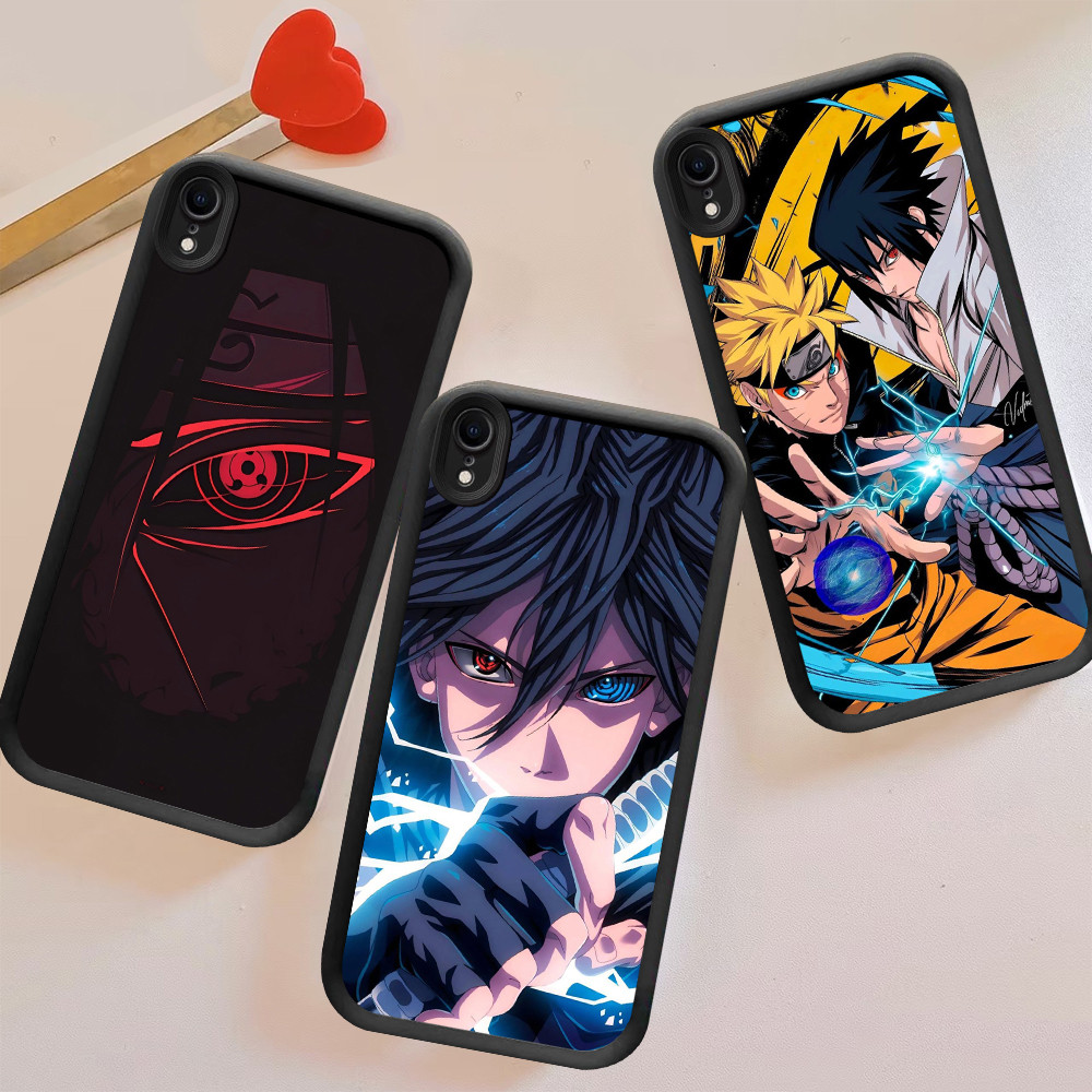 เคส SOFTCASE สําหรับ iPhone 7 8 6 XR X Plus FB-25 Naruto Sasuke