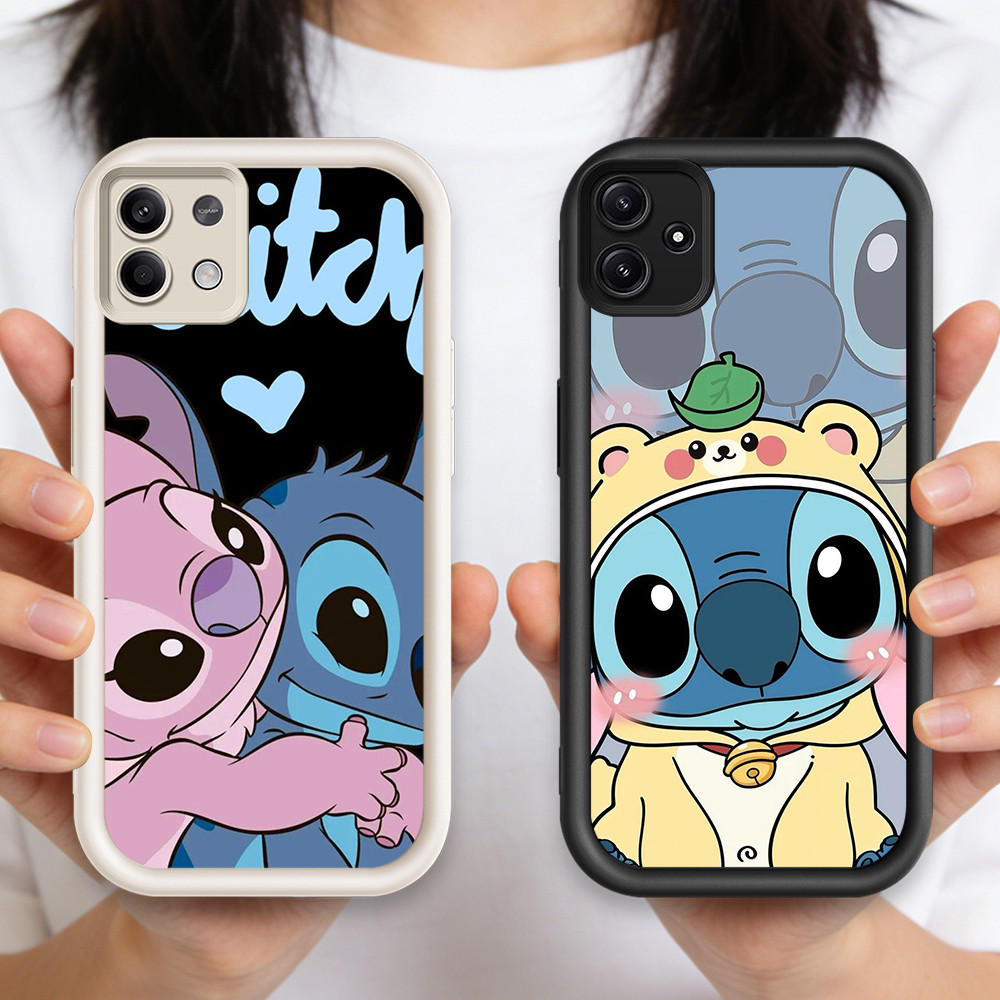 HP O-48 Stitch เคสโทรศัพท์ซิลิโคนสําหรับ Xiaomi Redmi หมายเหตุ 14 13 13X 12 Pro 5G
