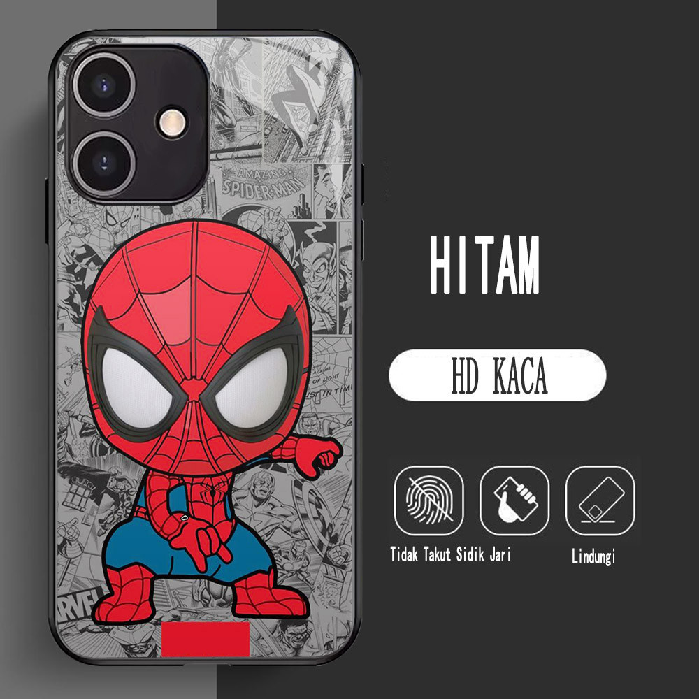 Y-1 Spider-Man HD Glass Casing สําหรับ OPPO Reno 13 13F A5i A3X A3 A79 5G Case