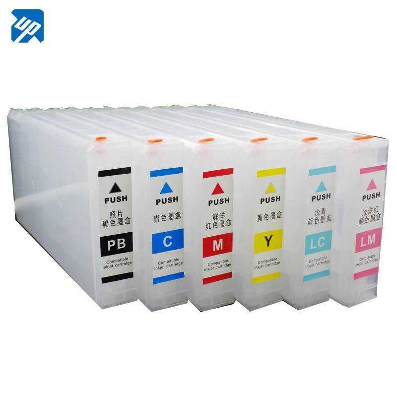 Empty T7811-T7816 refillable Cartridge wiht Chip For Fujifilm Frontier-S DX100 Printer one time