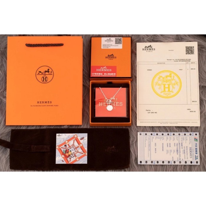 Hermes Hermes confettis Series สร้อยคอใหม่