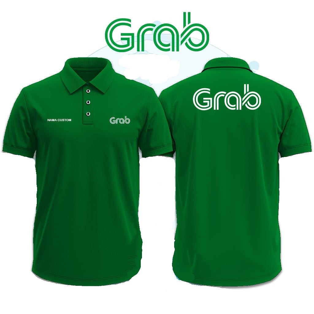 เสื้อยืดทํางาน (โปโล) สําหรับไดรเวอร์ Offline Grab