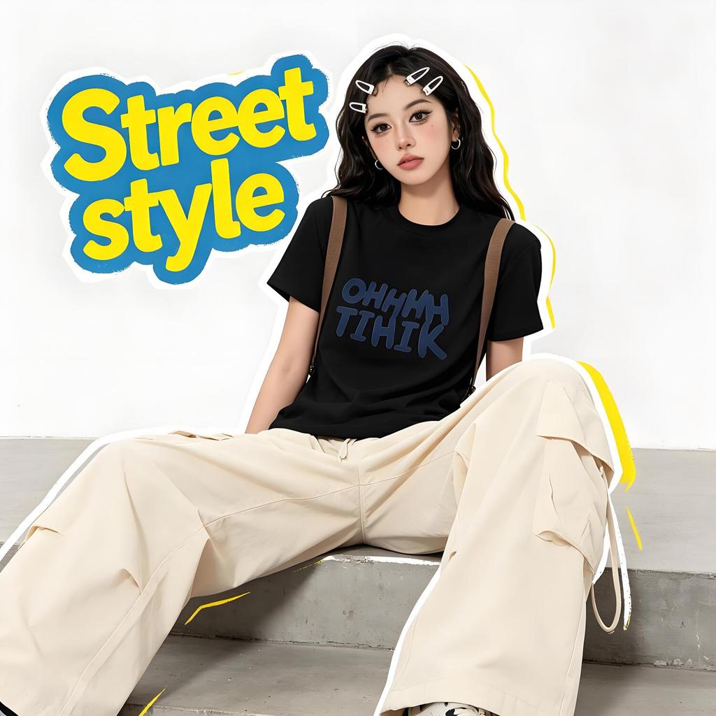 Casual Women's T-shirt Sports Outing Slim Fit for Women