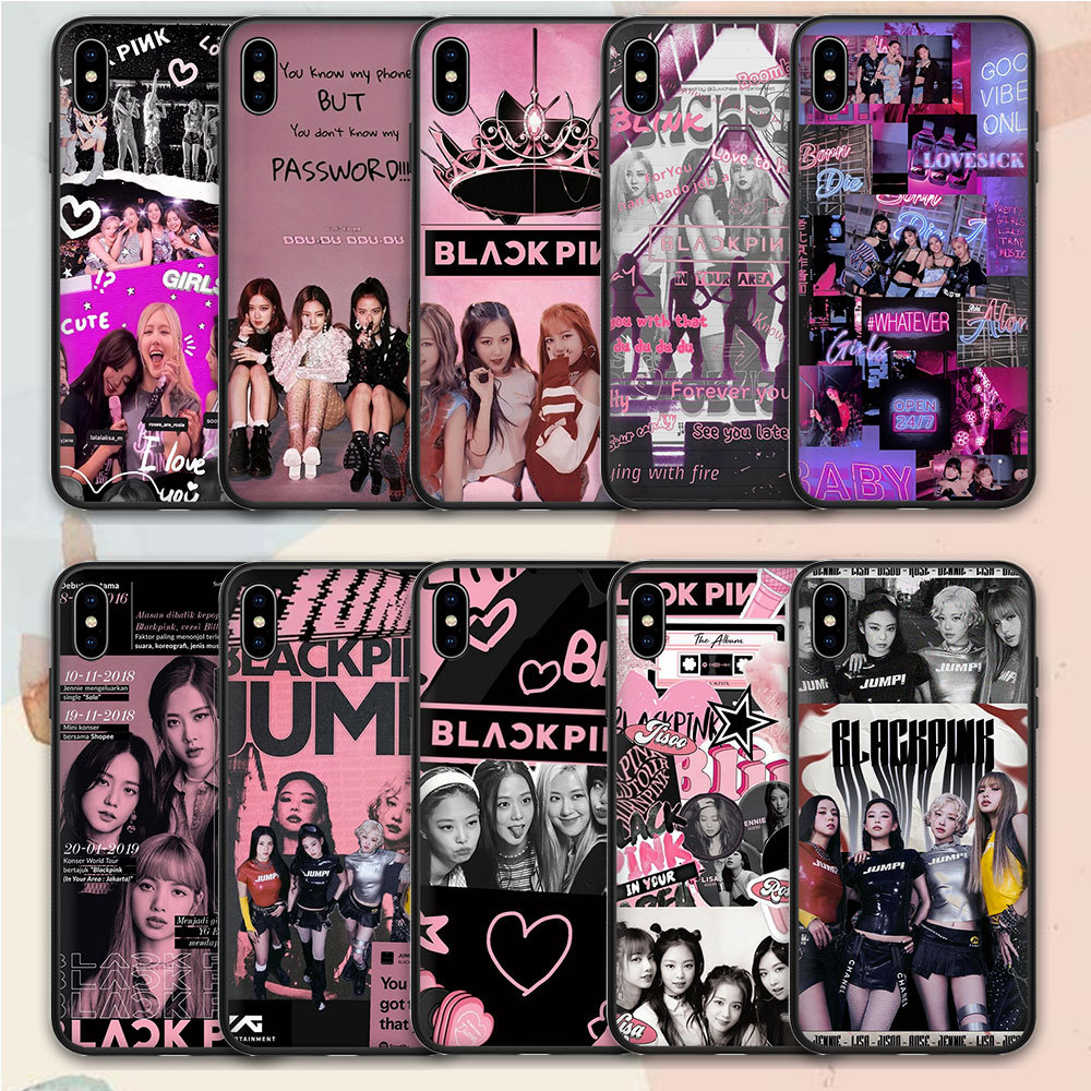 TPU ซิลิโคนเคสโทรศัพท์ C9R5 Blackpink Vivo V5 Y67 V5s V5 Lite Y66 V5Plus V7 V7Plus Y75 Y79 V9 Y85 Y8