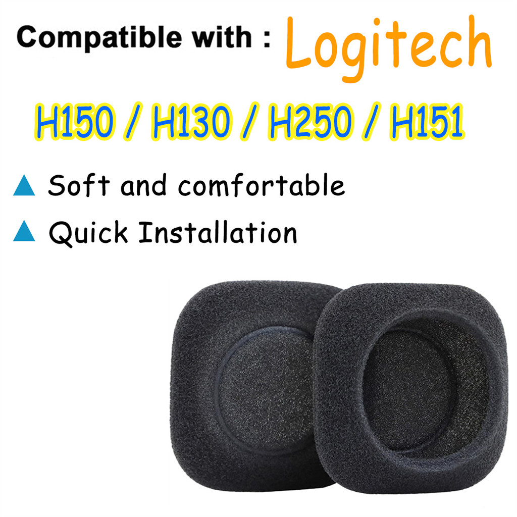 สําหรับแผ่นรองหูฟังทดแทน Logitech H150 H130 H250 H151