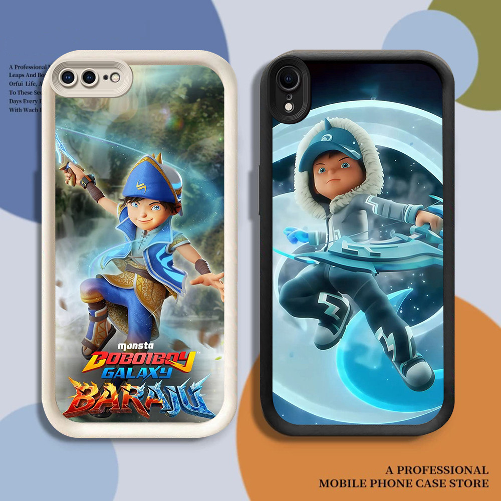 เคส SOFTCASE สําหรับ iPhone 7 8 6 XR X Plus FB-3 Boboiboy Fusion
