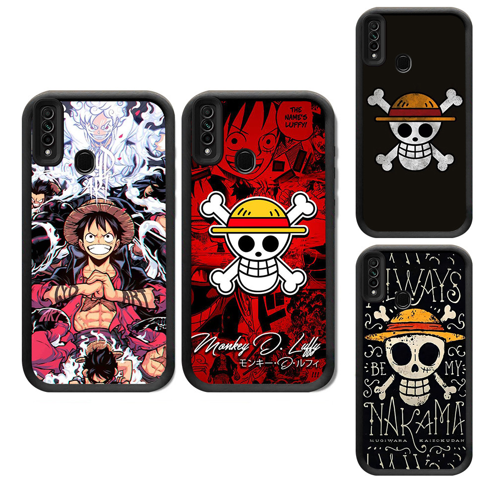 เคสสําหรับซิลิโคนสีดํา OPPO RENO A39 A83 A37 K9X 13F F5 F11 F21S Pro 5G FB-30 One Piece Monkey D Luf