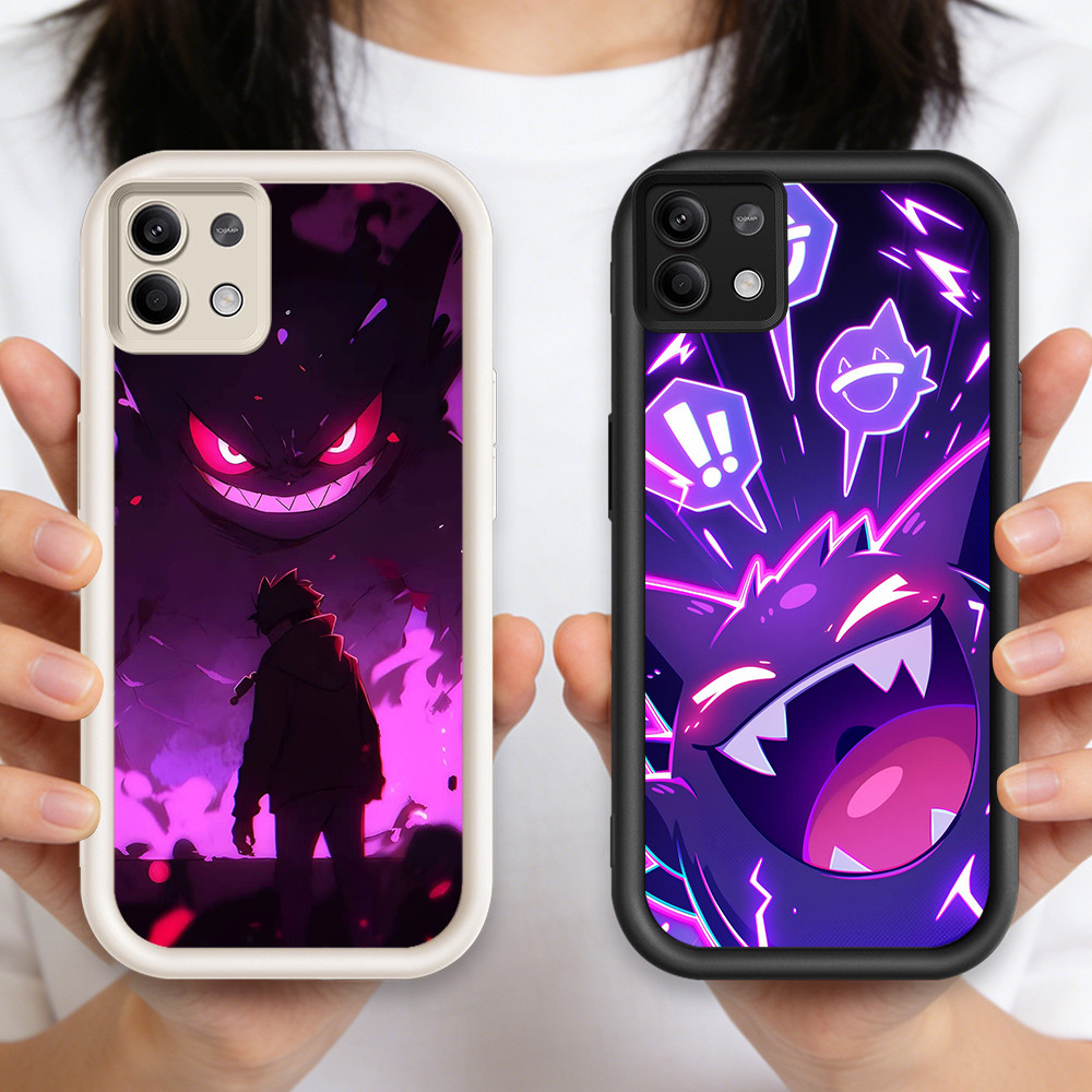 HP O-19 Gengar เคสโทรศัพท์ซิลิโคนสําหรับ Xiaomi Poco M4 X6 M6Pro M2 15T X6NEO X7 Pro 5G