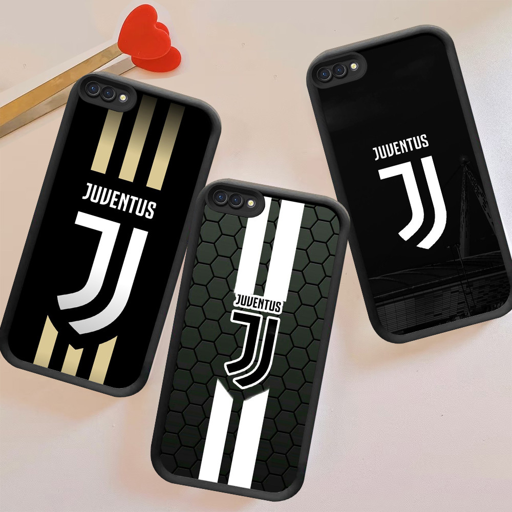 เคสสําหรับ OPPO Reno 8T 8Z 7 7Z 8 Lite 5G FB-17 J-Juventus Club ซิลิโคนสีดํา