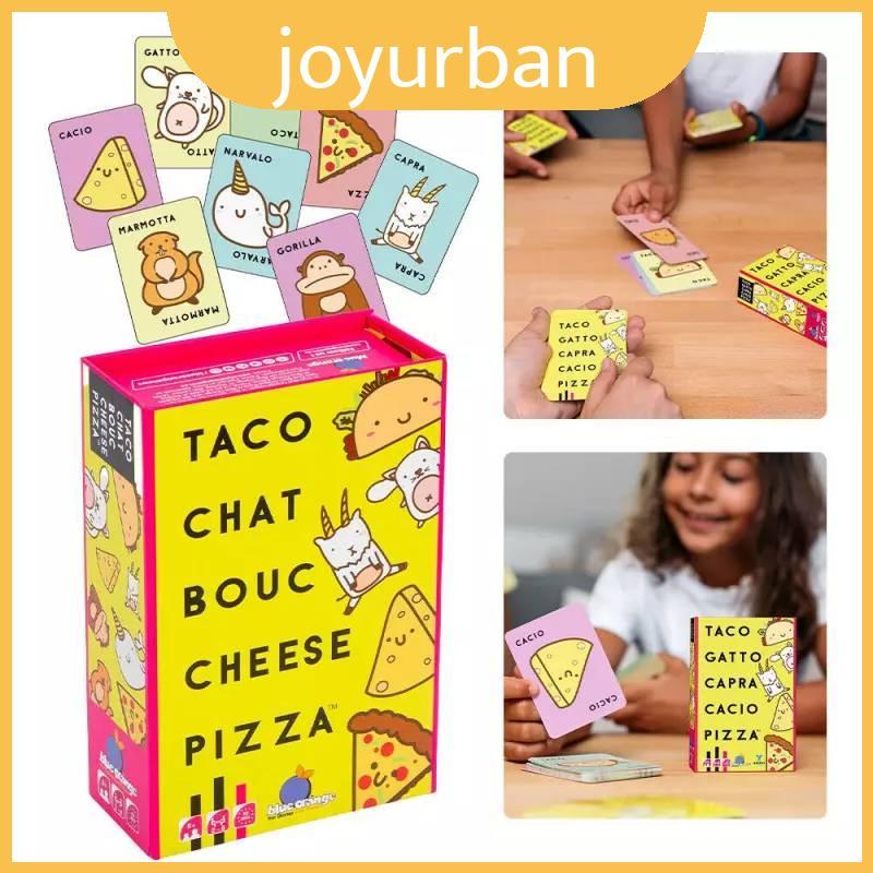 Engaging Taco Cat Goat Cheese Pizza การ์ดเกมสําหรับครอบครัวที่สนุกสนาน