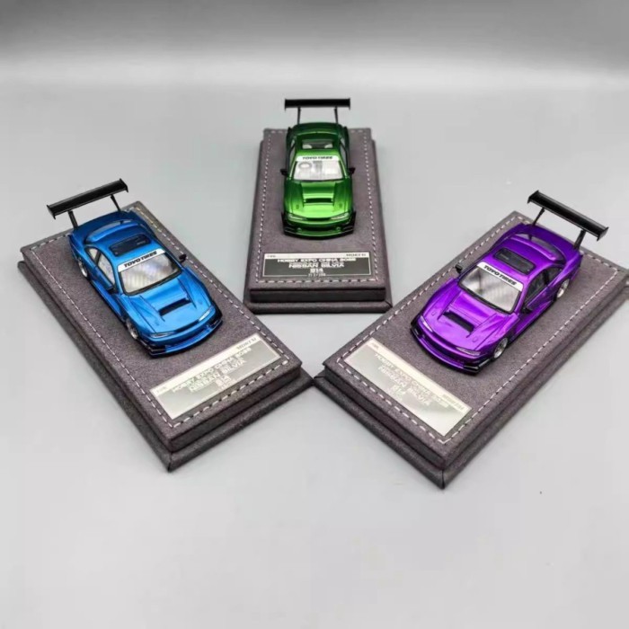 Mortal 1: 64 Nissan S14 SILVIA North Exhibition HEC โมเดลรถโลหะผสม