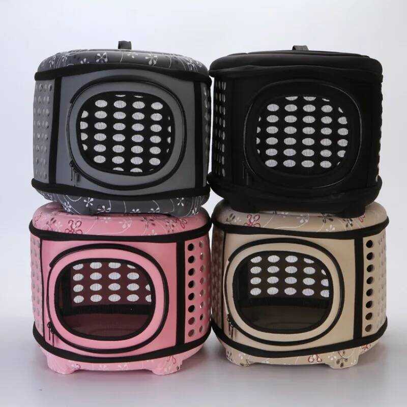 C New Top Selg EVA Pet Outdoor Foldable And Portable Car Pet Carrying Crossbody Cat And Dog Pet Out