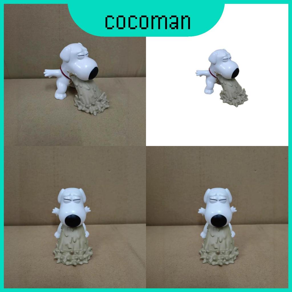 Guy Brian Family Griffin Vomiting สุนัข Pvc รูปอารมณ์ขันออกแบบสําหรับอะนิเมะนักสะสมและตกแต่งโต๊ะ