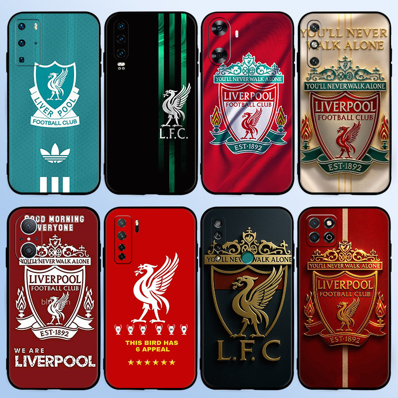 สําหรับ Huawei Nova 2i 2 Lite 3 3i 4E 5i 5T 7 10 SE 8i Y61 Liverpool Football Club TPU ซิลิโคนอ่อนนุ