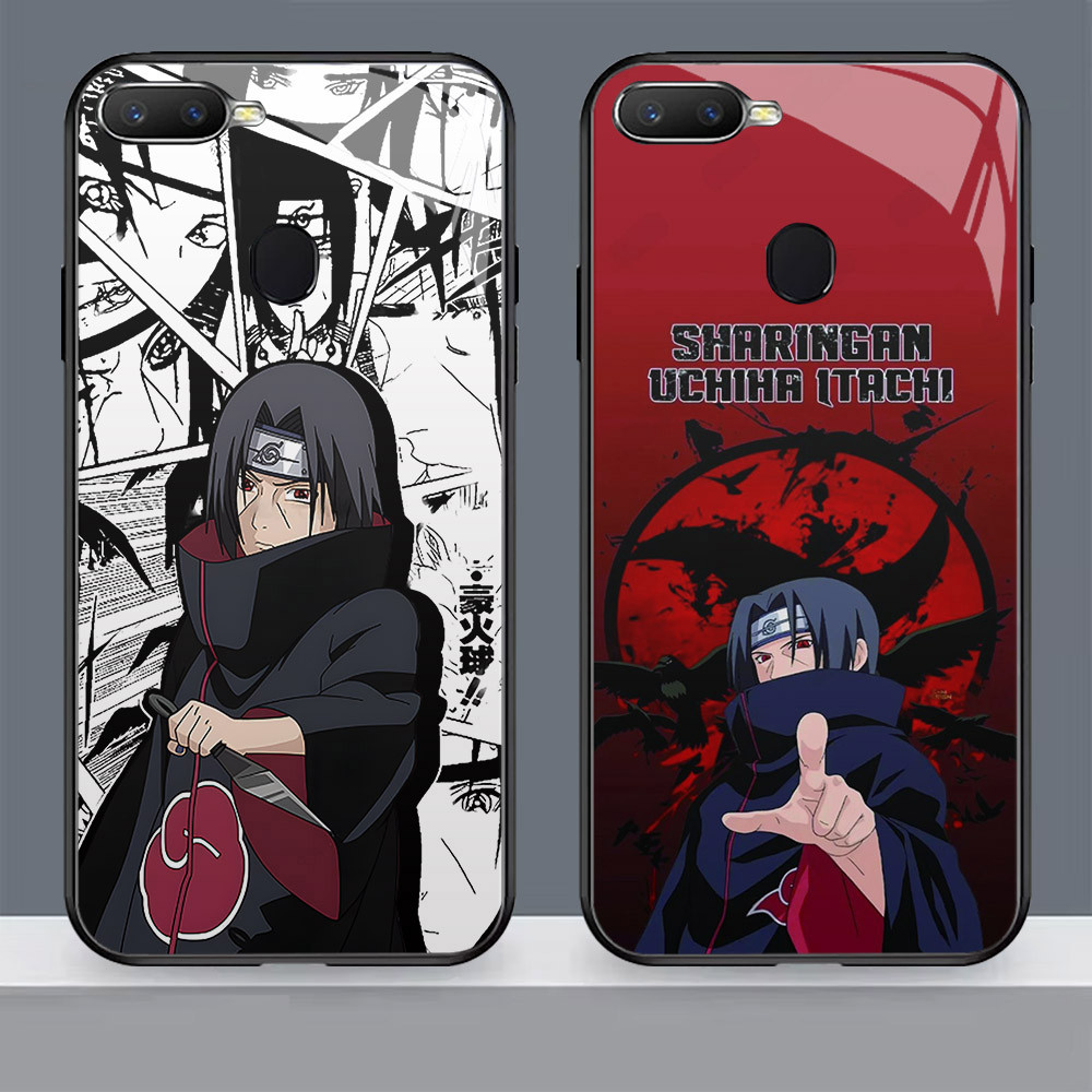 N-64 NARUTO HD แก้วสําหรับ OPPO F5 F7 A12 A5S A12E A3S A7 F9 A12S A11K Pro กรณี