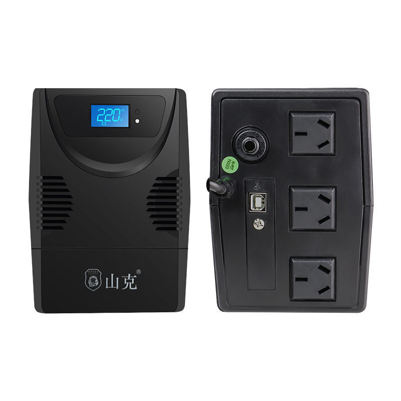 SK650 UPS อย่างต่อเนื่อง Home Voltage Stabilizer คอมพิวเตอร์ฉุกเฉิน Router 360W Anti Power Outage