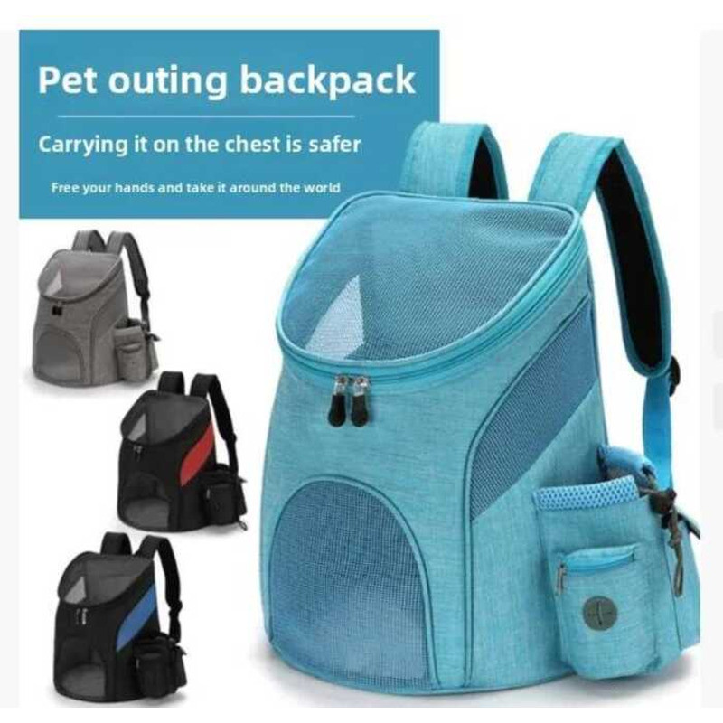 C Multifunctional Pet Go Out Bag Bag, Convenient Foldable Pet Backpack