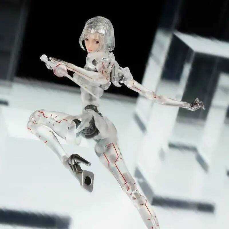 C New 17Cm Gk01fec1-C3 1/12 Ai Female Ultra-Modern Feel Action Figure Gk Mode Nuded Skeleton Action