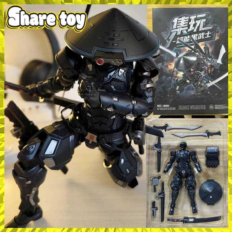 C Sc001 G.I. Joe Snake Er Black Warrior Sc001 Fully Painted Articulated Collectible Action Figure M