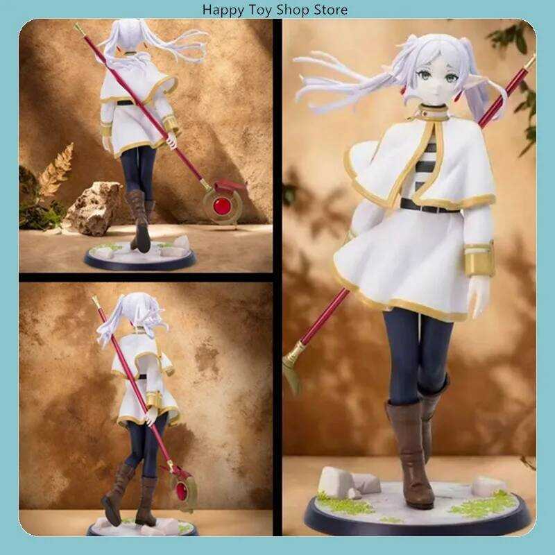 C 25Cm Frieren: Beyond Journey's End Frieren Standing Position Anime Figure Model Statue Fans Colle
