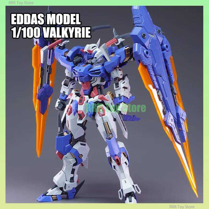 EDDAS Model MG 1/100 VALKYRIE Assemlby Model Kit NGEW-05-02 Action Figures Robot Plastic Model Kits