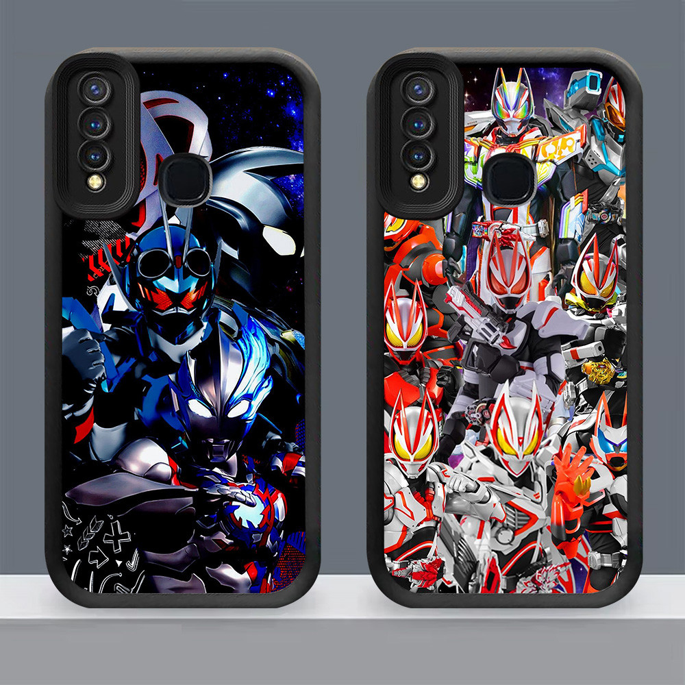 N-42 kamen rider Soft Casing สําหรับ VIVO Y12 Y30 Y19 Y50 Y30i Y17 Z1 Y15 V9 Pro