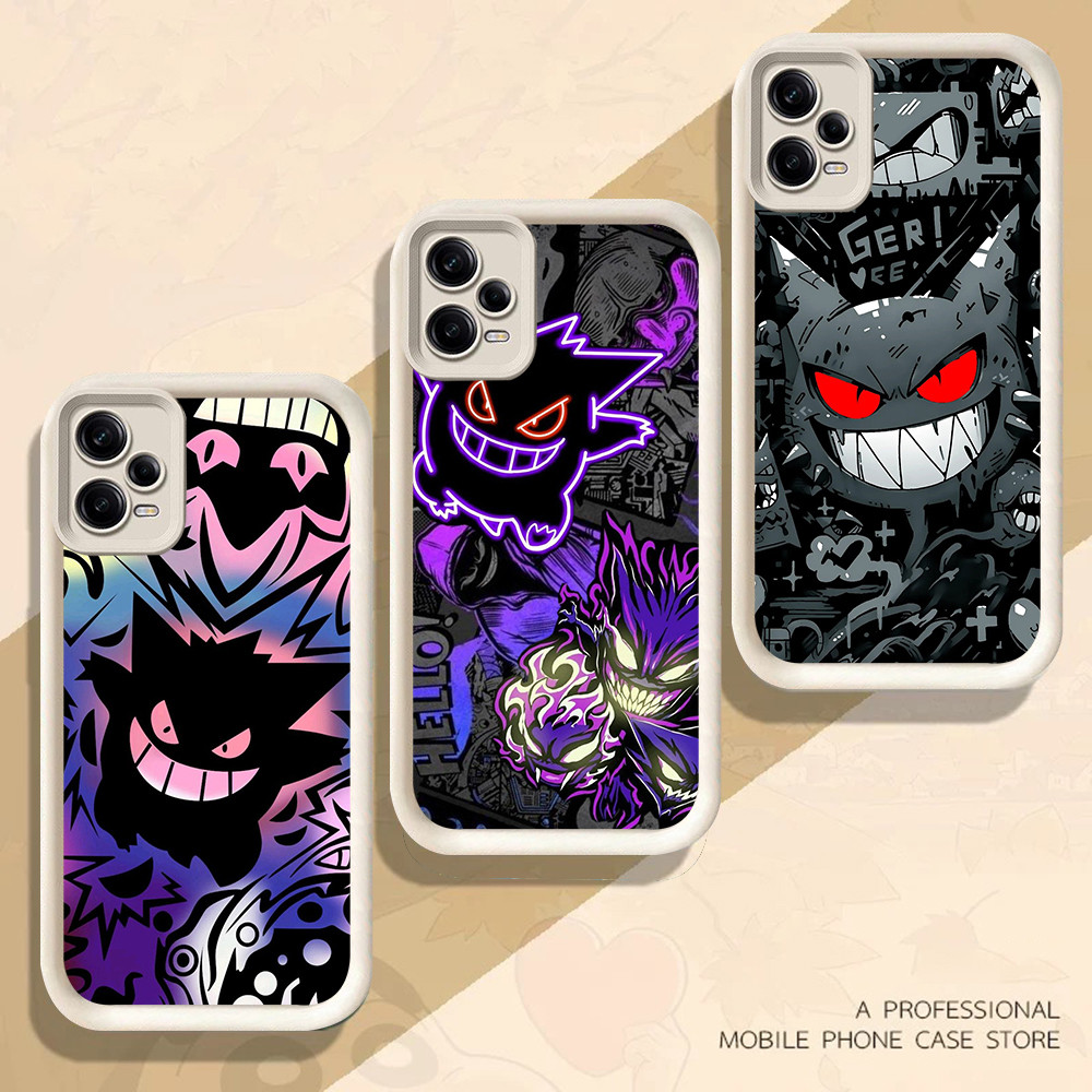 ปลอกกันกระแทกสําหรับXiaomi Redmiหมายเหตุ 11SE 11S 11T 10 Turbo 3 10T 12 Pro Lite 5G FB-16 Gengar Pok