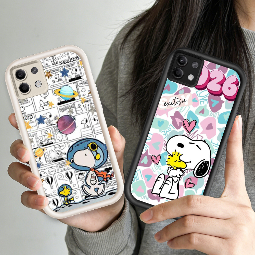HP O-43 Snoopy เคสโทรศัพท์ซิลิโคนสําหรับ Xiaomi Poco M4 X6 M6Pro M2 15T X6NEO X7 Pro 5G
