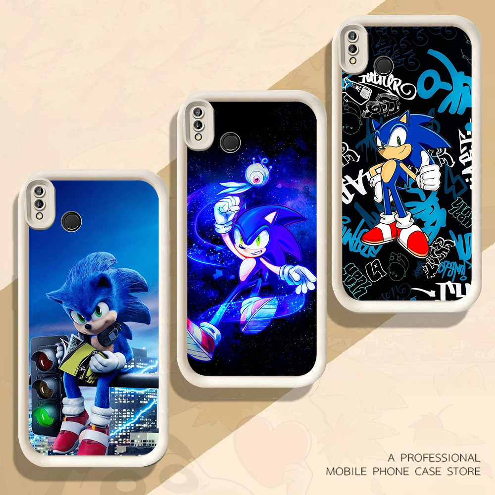 เคสซิลิโคนสําหรับRealme Narzo V13 8 C17 6i Q3 20A 10A 30 10 12 Pro Plus 5G FB-46 Sonic the Hedgehog