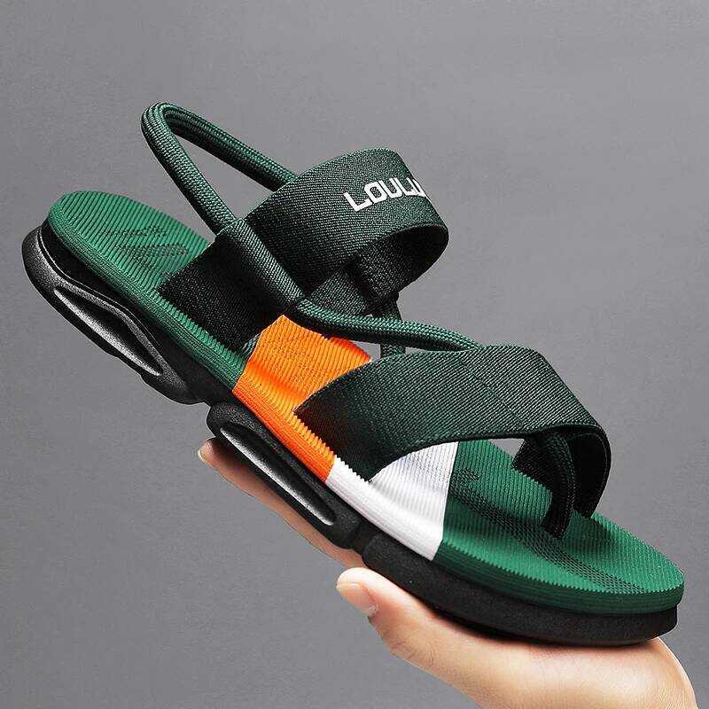 C YUYIN Lightweight Flip Ps For Men Men's Summer Slippers Soft Breathable Slip-On Home Slippers Men