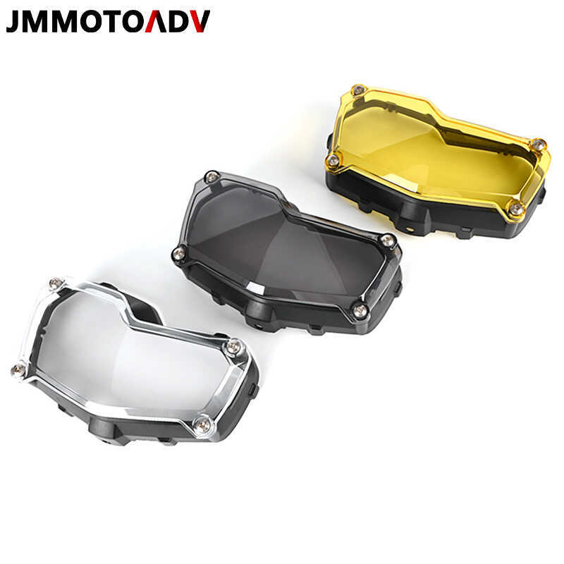 เหมาะสําหรับ BMW F750GSF850GSADV รถจักรยานยนต์ดัดแปลงไฟหน้ากระจกฝาครอบป้องกัน LED ฝาครอบป้องกัน Body