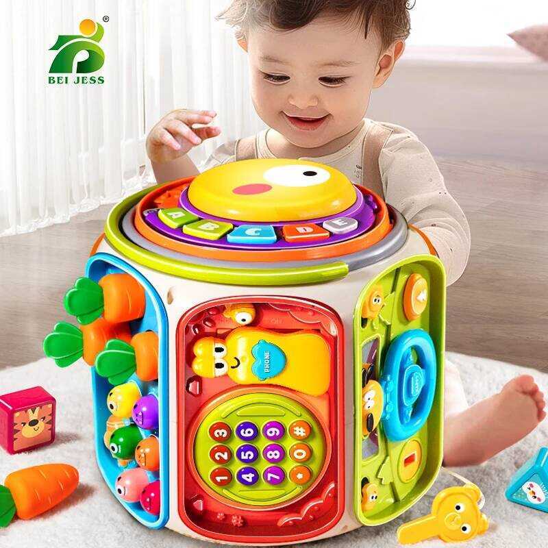 C Baby Cell Phone Toy Children's Music Mobile Speaker With Sound Light Eduion Development Toy For 1
