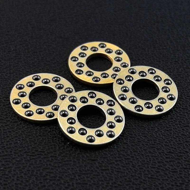 2 pieces DIY knife flipper Ceramic ball bearing Quick opening tools 812 knives bearing