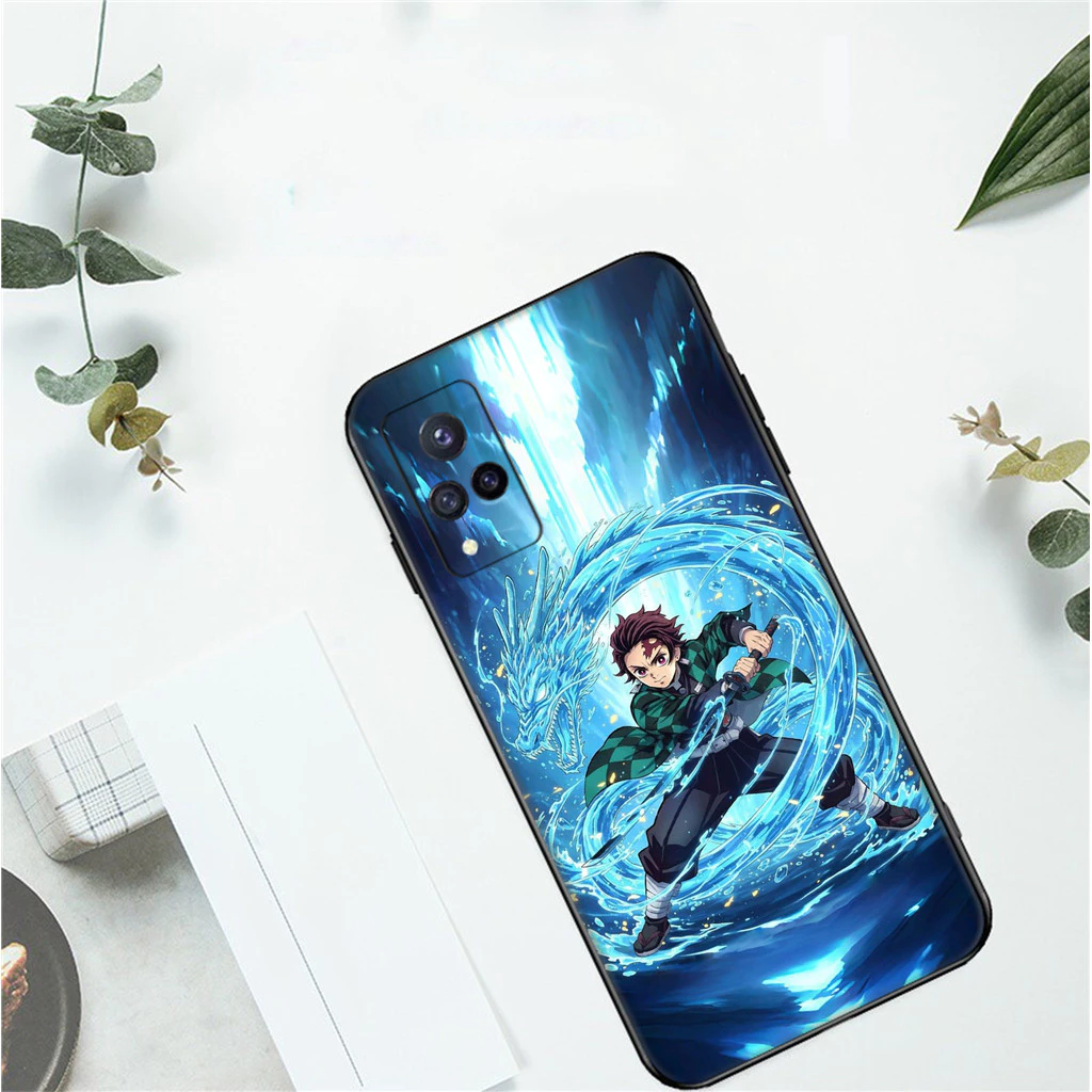 เคสโทรศัพท์ TPU ลาย Demon Slayer สำหรับ Vivo Y01 Y02T Y02 4G Y03 Y5S Y11 Y11S Y20i Y20S Y12S Y12A Y15S Y15A Y16 Y17 Y12 Y15 Y17S thumbnail 5